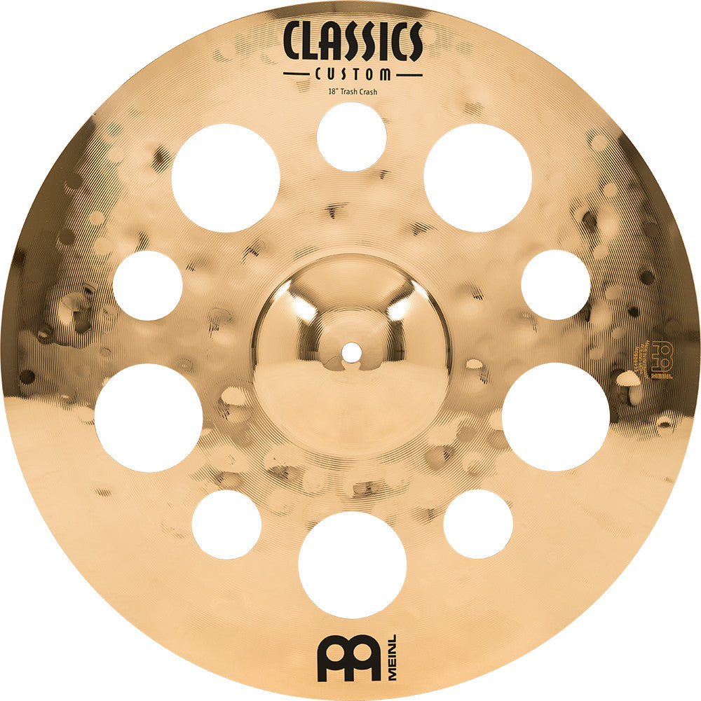 MEINL Cymbals Classics Custom Brilliant Trash Crash - 18"
