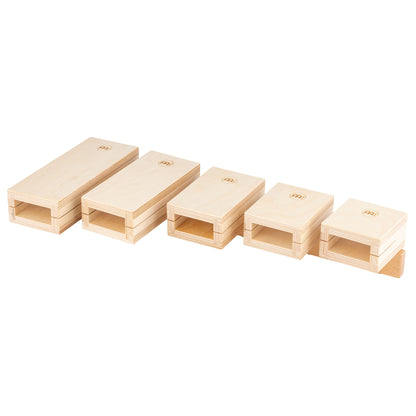 MEINL Percussion Wood Temple Block Set