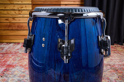 MEINL Percussion Artist Series William Kachiro Quinto 11"/REMO® Black Calfskin Skyndeep Heads - Blue Wave