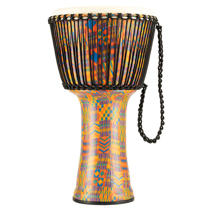 MEINL Percussion Travel Series African Djembe 14" - Kenyan Quilt