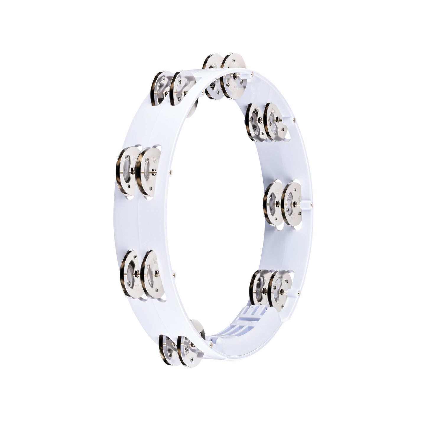 MEINL Percussion Headliner® Series Molded ABS Tambourine - 10" White
