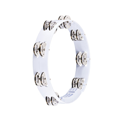 MEINL Percussion Headliner® Series Molded ABS Tambourine - 10" White
