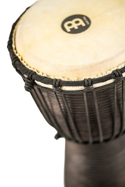MEINL Percussion Headliner Rope Tuned Black River Series Djembe - 8"