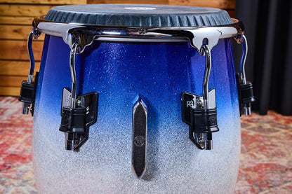 MEINL Percussion Artist Series William Kachiro Quinto 12 1/2" /REMO® Black Calfskin Skyndeep Heads - Electric Sky