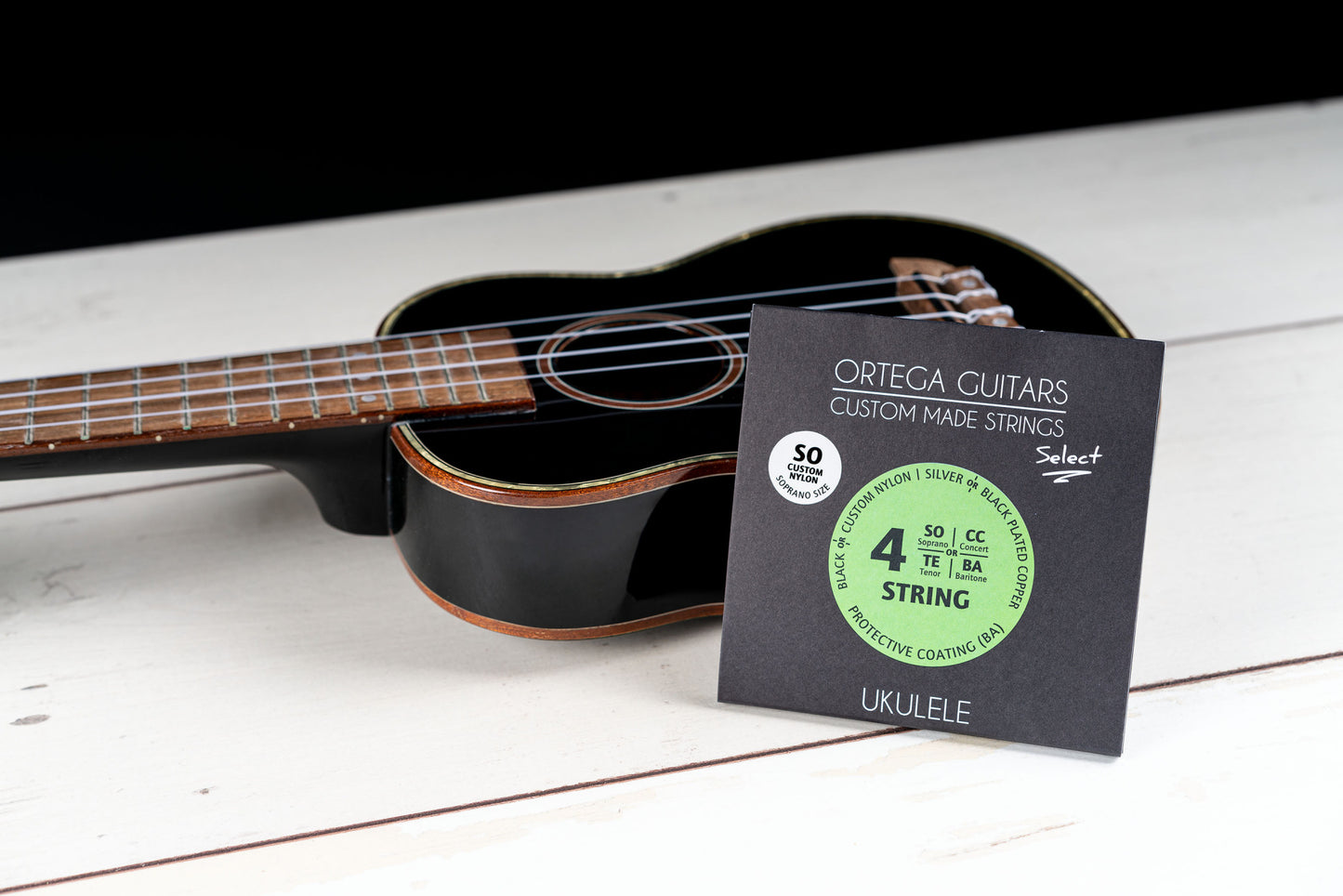 ORTEGA Custom Made Strings Select String Set - Ukulele 4 String