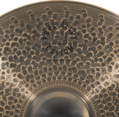 MEINL Cymbals Pure Alloy Custom Medium Heavy Crash - 20"