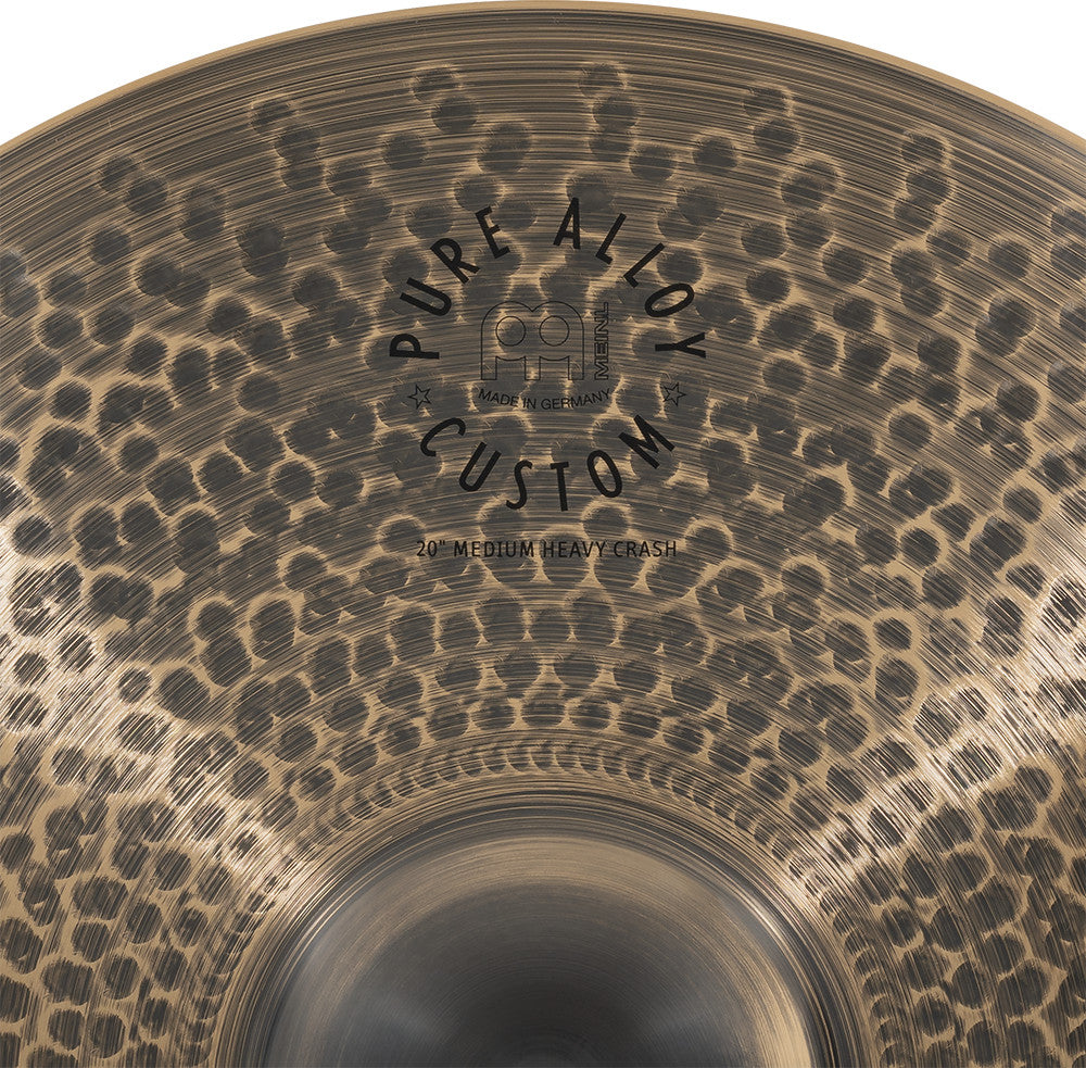 MEINL Cymbals Pure Alloy Custom Medium Heavy Crash - 20"