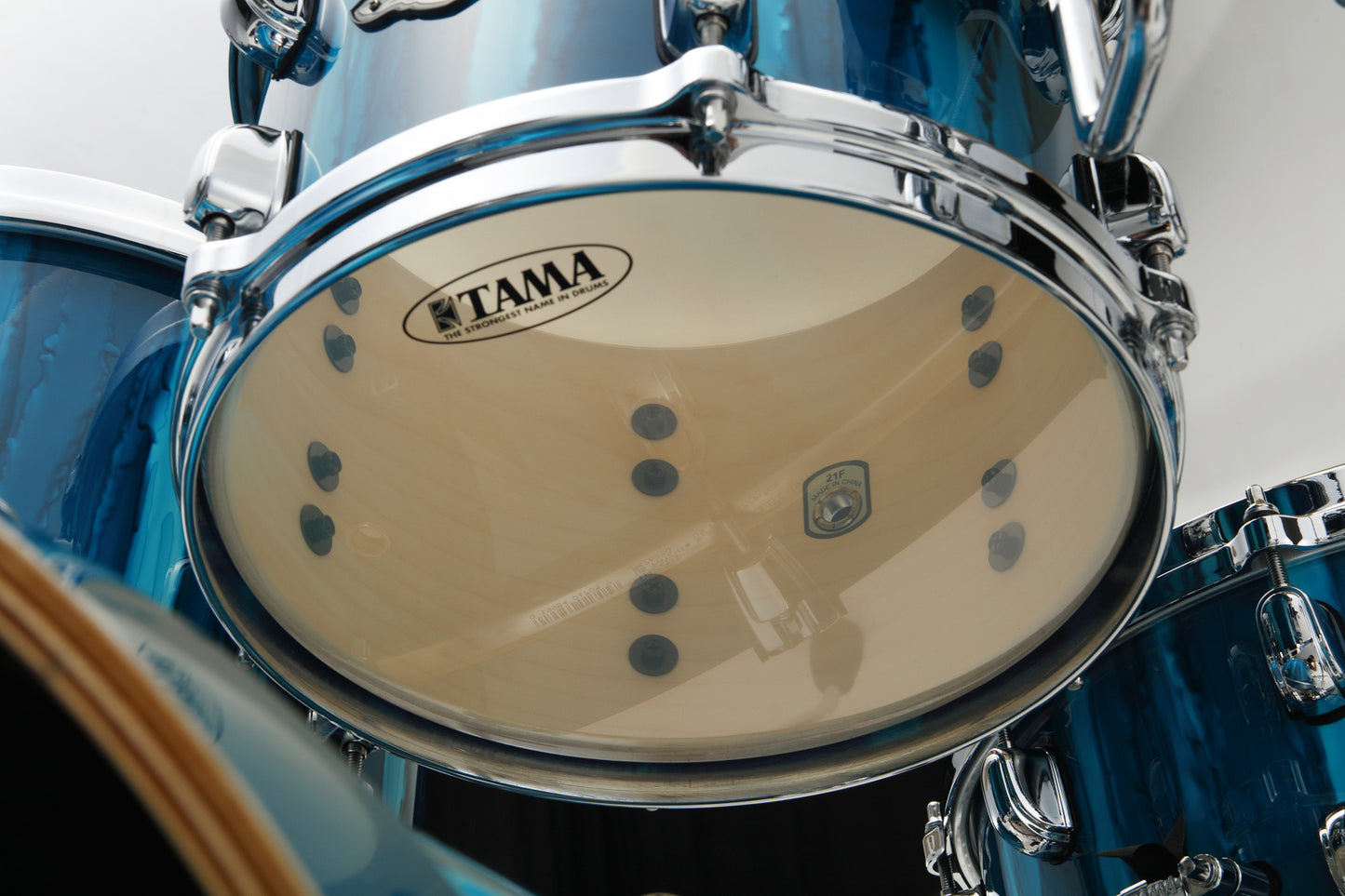 TAMA Starclassic Performer Shell Kit 5 teilig - Sky Blue Aurora/Chrom HW