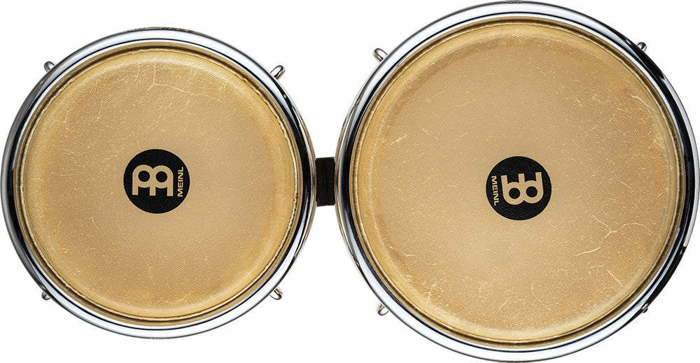 MEINL Percussion Professional Series Wood Bongo 7" Macho & 8 1/2" Hembra - Natural