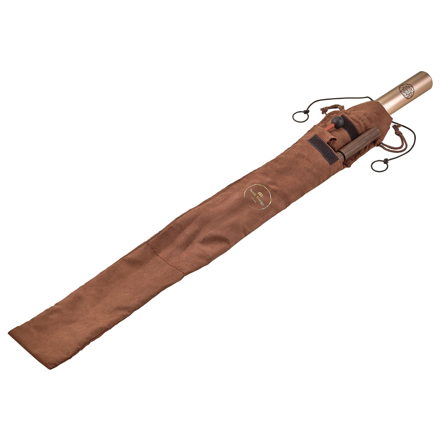 Meinl Sonic Energy Sound Bath Tube Chime Solfeggio Set, Champagnergold - 9 teilig