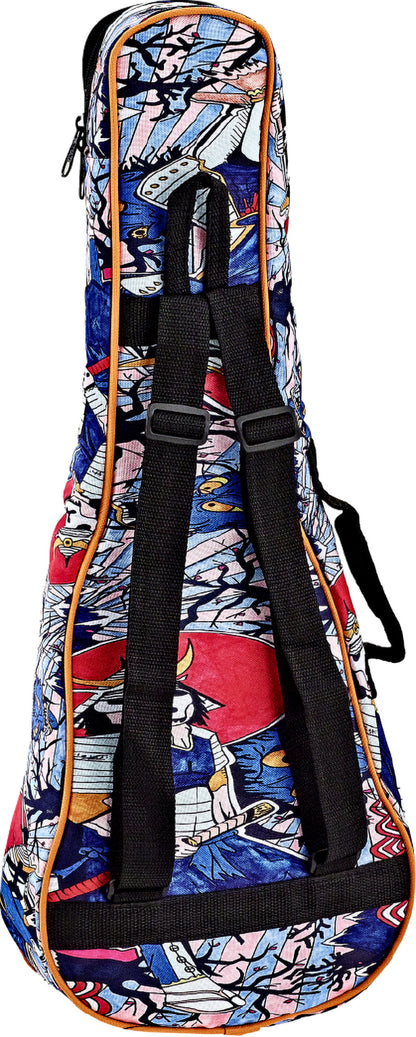 KEIKI Designer Serie Tenor Ukulele Bag - Samurai
