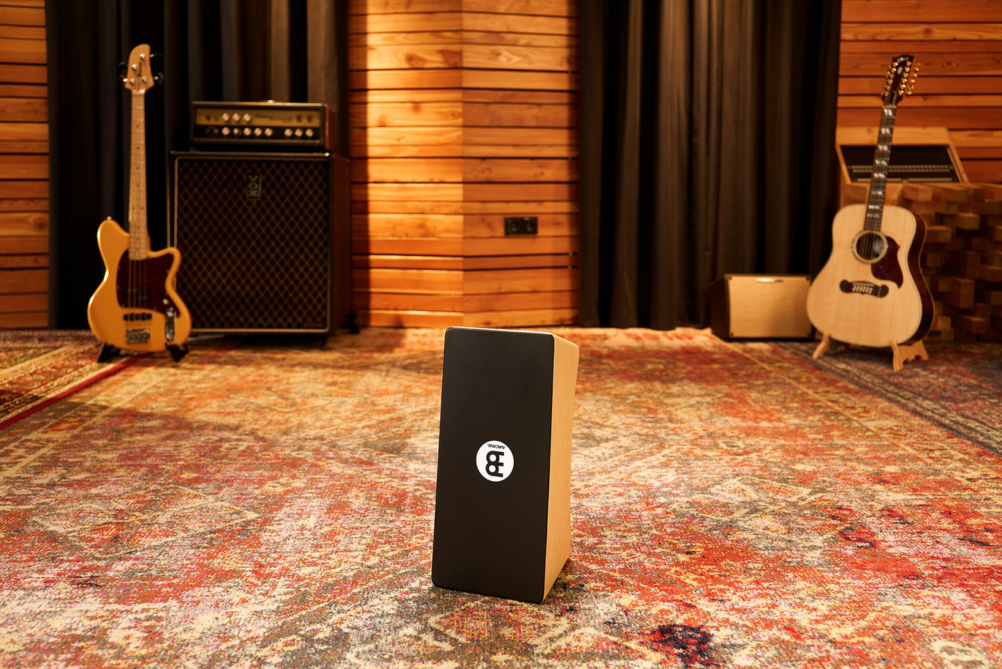 MEINL Percussion Snare Bongo Cajon - Natural