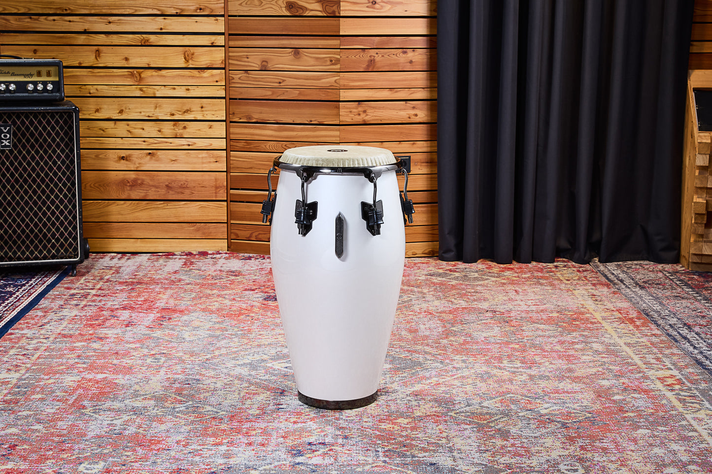 MEINL Percussion Artist Series Roberto Serrano Conga 11 3/4" /REMO® Fiberskyn Heads - Pearl White