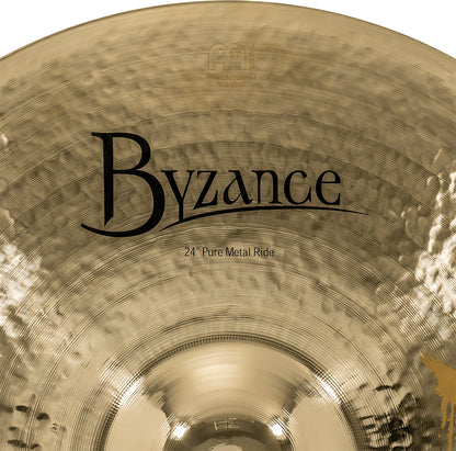 MEINL Cymbals Byzance Brilliant Pure Metal Ride - 24"