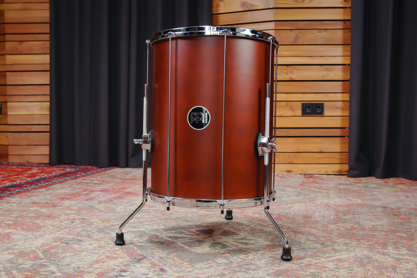 MEINL Percussion Traditional Standalone Wood Series Surdo Drum - 16" x 20"