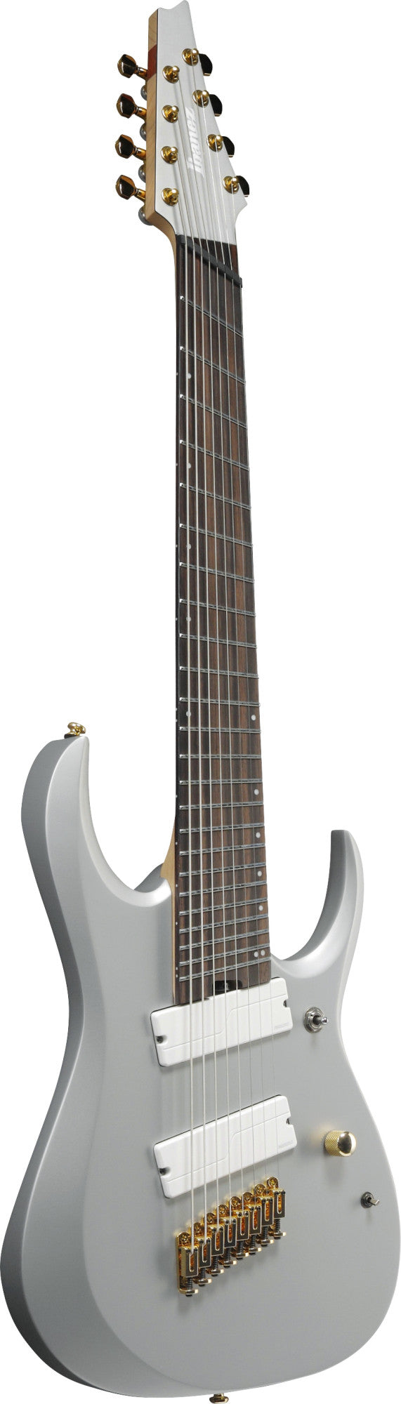 IBANEZ Axe Design Lab RGD Electric Guitar 8-String Multi Scale - Classic Silver Metallic