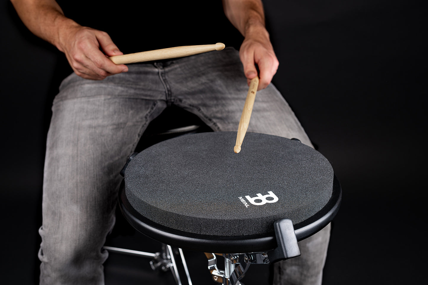 MEINL Cymbals Marshmallow Practice Pad 12" - Black