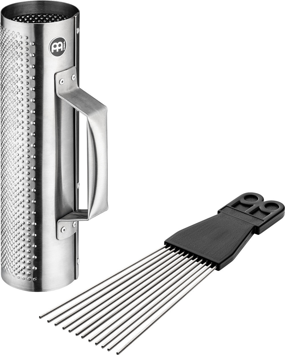MEINL Percussion Merenge Güira small - brushed steel + ABS Scraper