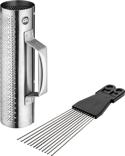 MEINL Percussion Merenge Güira small - brushed steel + ABS Scraper