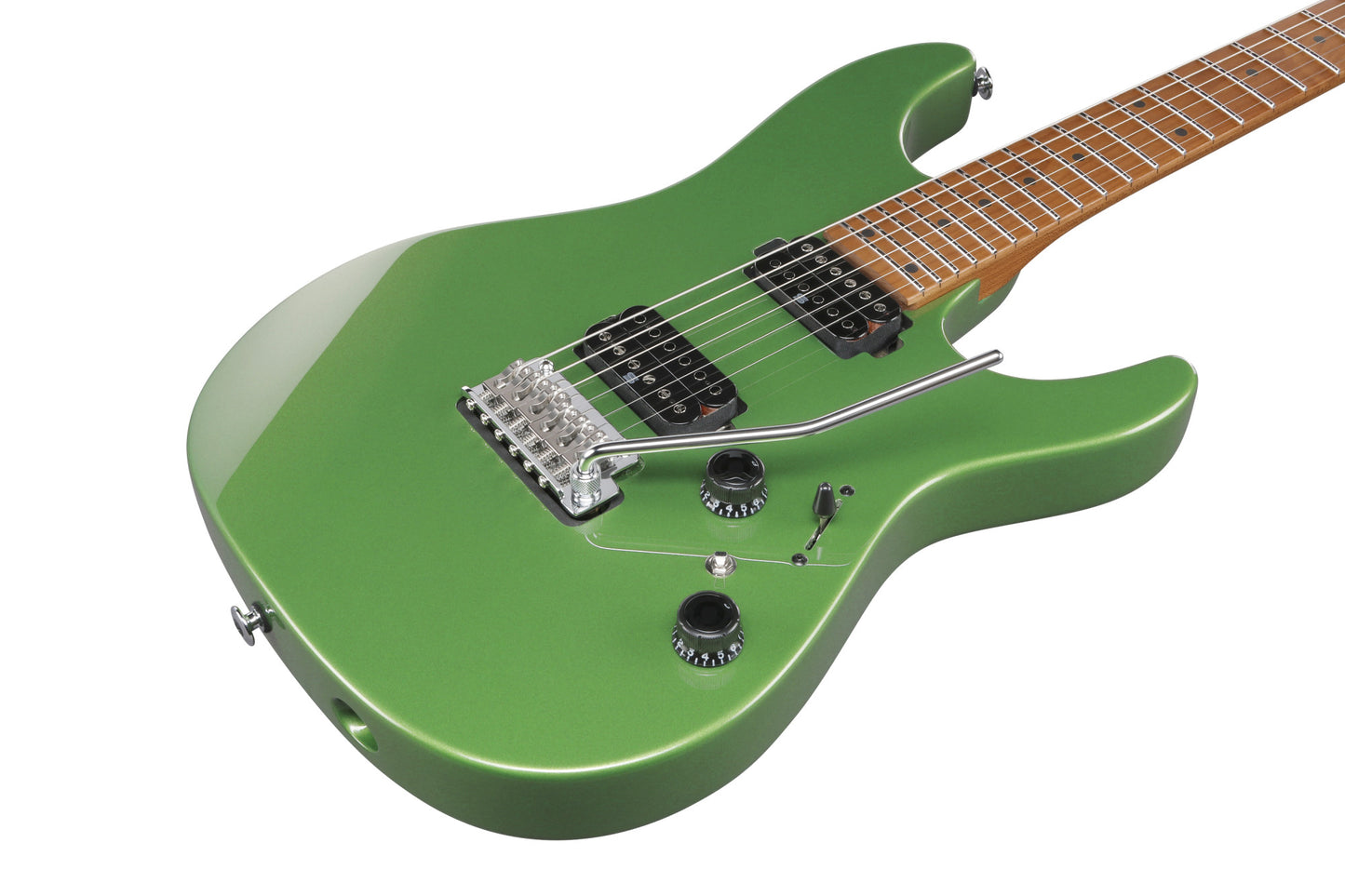 IBANEZ Prestige AZ E-Gitarre 6-String - Apple Green Metallic + Koffer