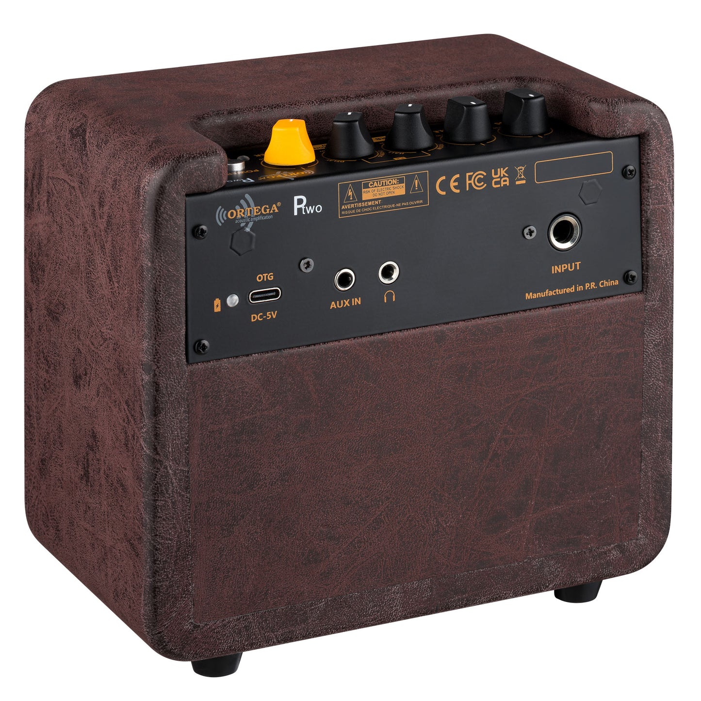 ORTEGA Amplification Series Bluetooth-Verstärker/Lautsprecher mit Effekten – 12 Watt + Gig Bag
