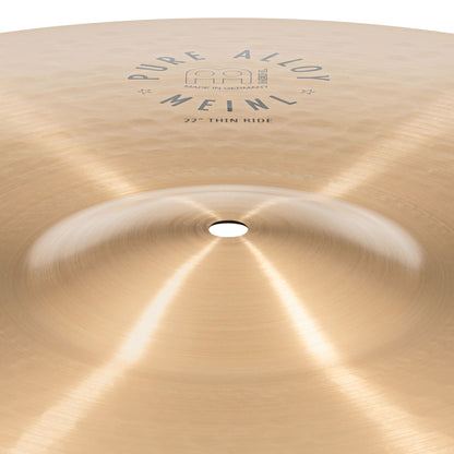 MEINL Cymbals Pure Alloy Thin Ride - 22"
