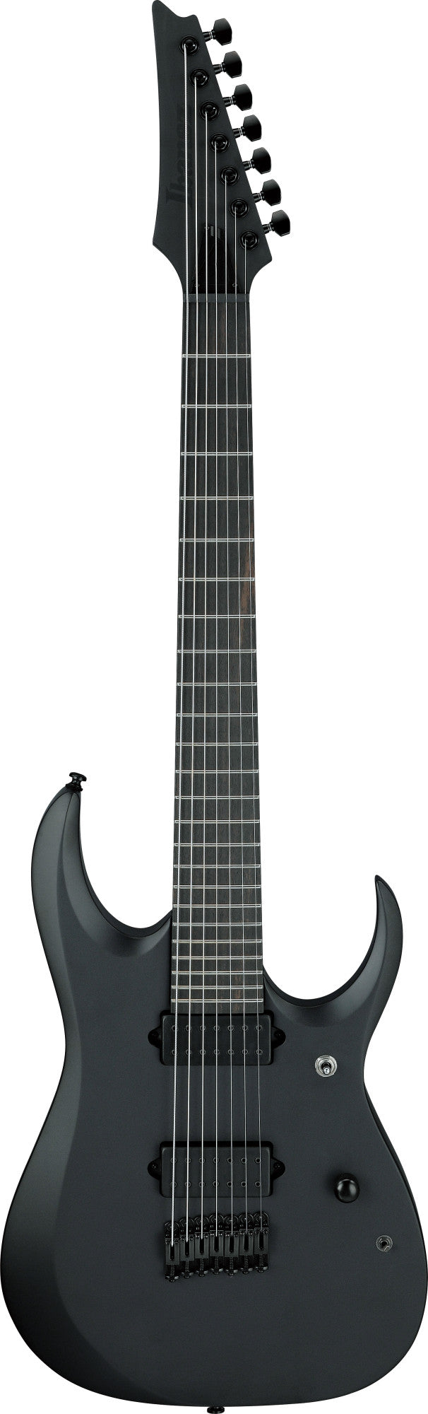 IBANEZ Iron Label RGD Electric Guitar 7-String - Black Flat