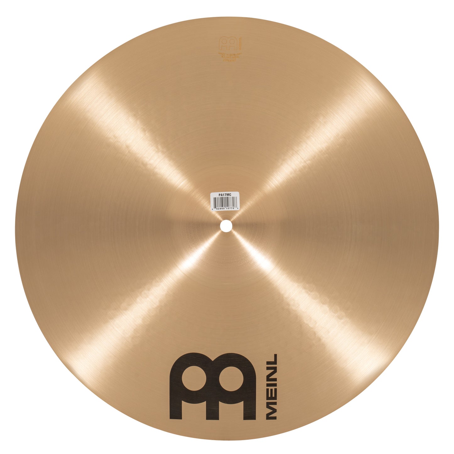 MEINL Cymbals Pure Alloy Medium Crash - 17"