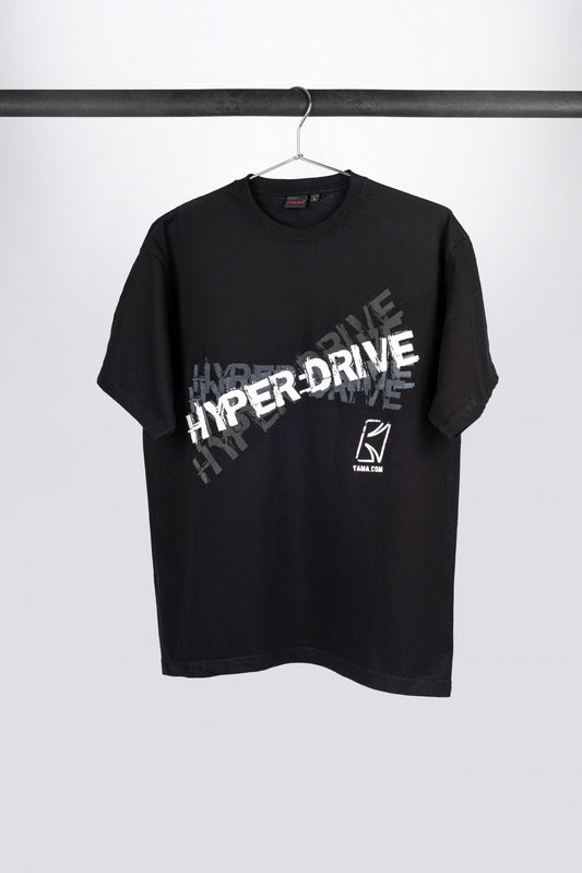 TAMA T-Shirt in schwarz mit "Hyperdrive" Print