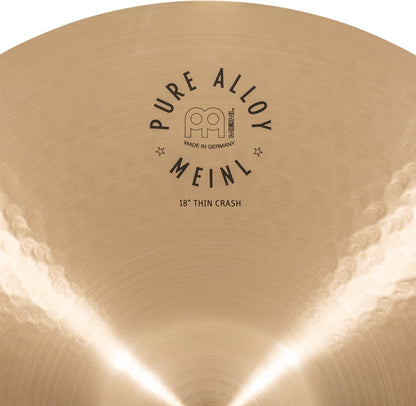 MEINL Cymbals Pure Alloy Thin Crash - 18"