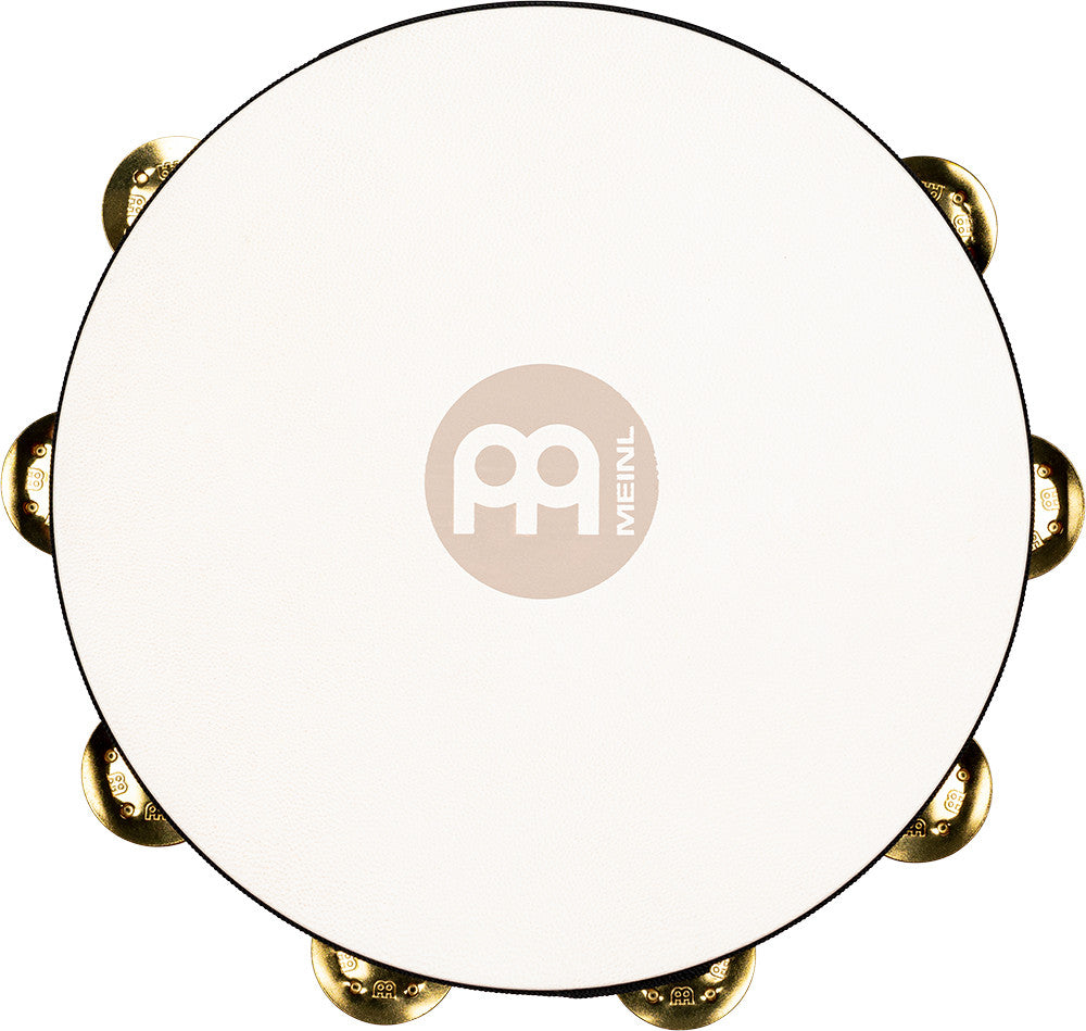 MEINL Percussion Traditional Wood Series Headed Tambourine - 10"