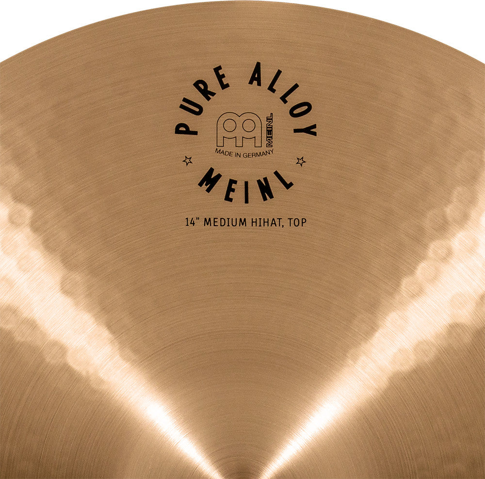 MEINL Cymbals Pure Alloy Medium Hihat - 14"