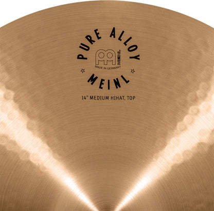 MEINL Cymbals Pure Alloy Medium Hihat - 14"