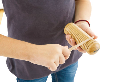 NINO Percussion Wood Güiro Shaker