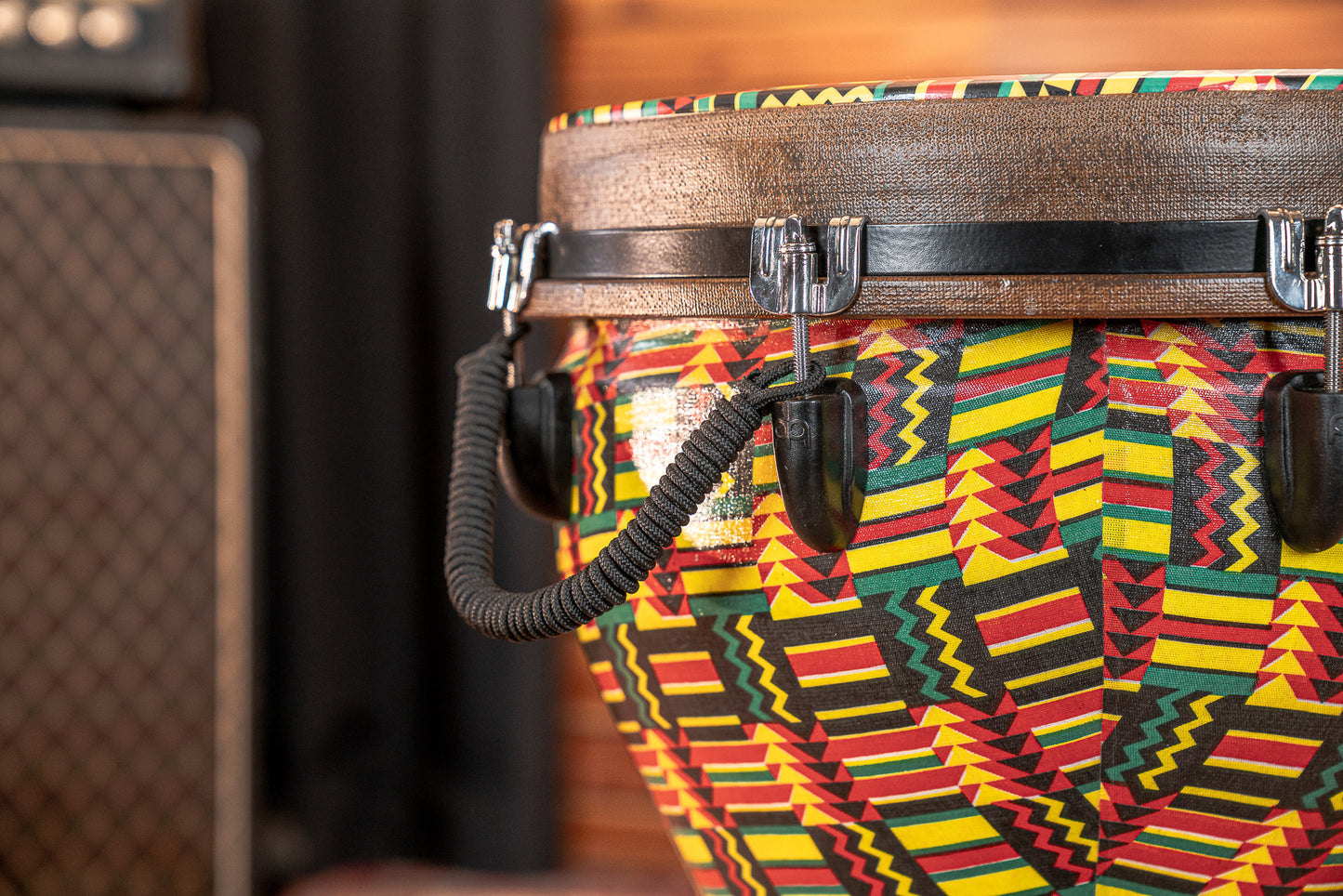MEINL Percussion Jumbo Djembe 14" - Simbra/Designer Head