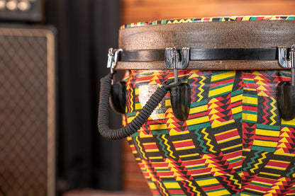 MEINL Percussion Jumbo Djembe 14" - Simbra/Designer Head