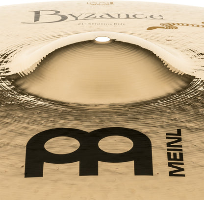 MEINL Cymbals Byzance Brilliant Serpents Ride - 21"
