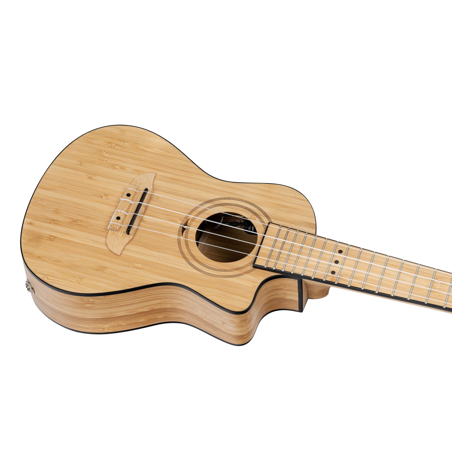 ORTEGA Bamboo Series Concert Ukulele 4 String - Solid Bamboo Natural + Bag