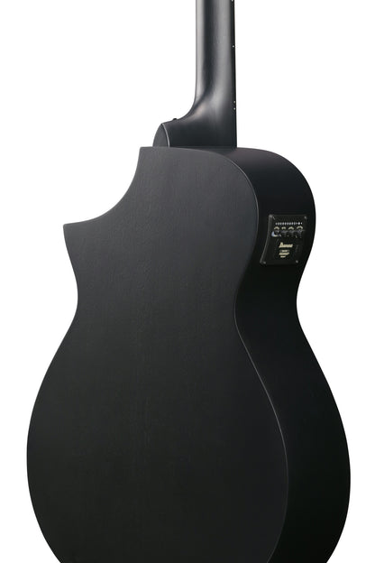 IBANEZ AEWC Acoustic Guitar 6-String - Black Out