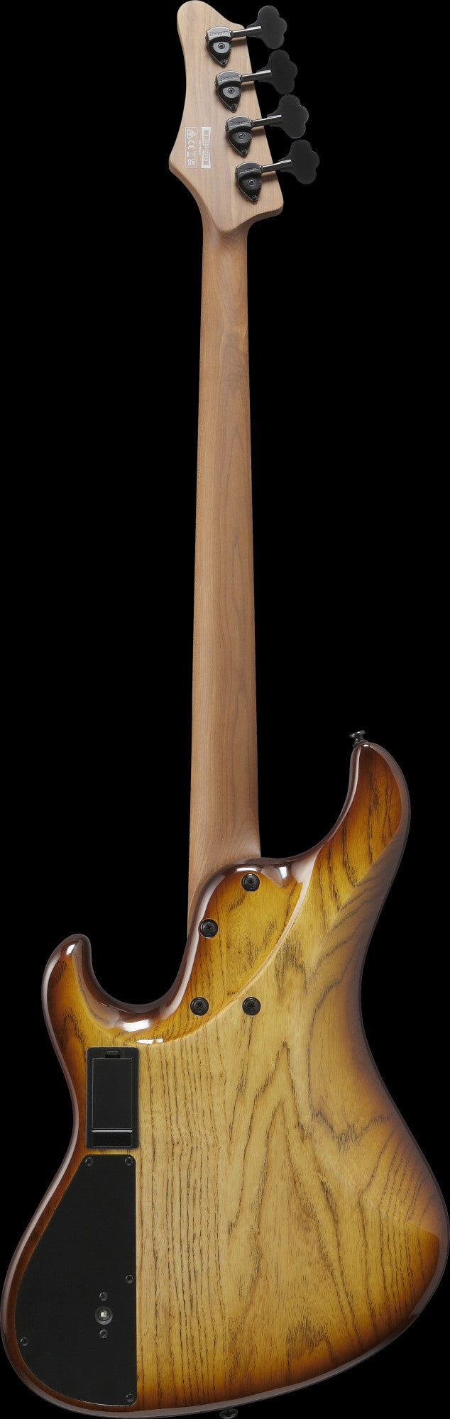 IBANEZ MODE Electric Bass 4-String - Natural Stained Amber Burst + Gig Bag
