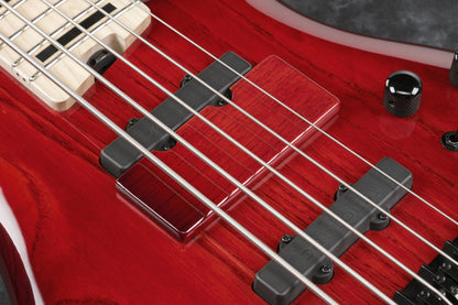 IBANEZ Adam Nitti Signature Electric Bass 5-String - Transparent Wine Red Burst + Premium Softcase