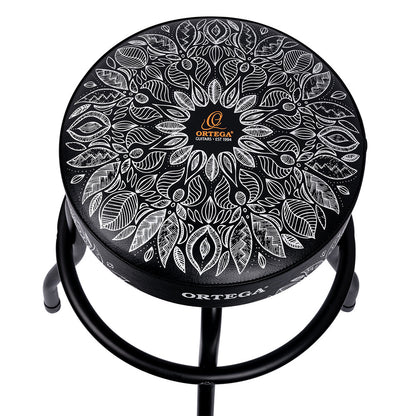 ORTEGA Bar-Stool 24" - White Kaleidoscope