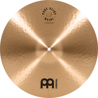 MEINL Cymbals Pure Alloy Cymbal Set - 14” / 16” / 20”