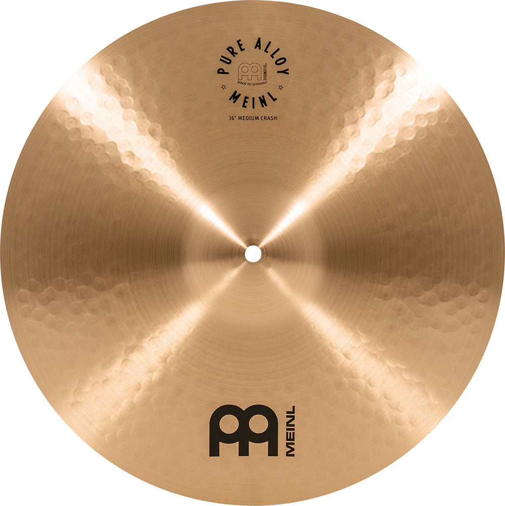 MEINL Cymbals Pure Alloy Cymbal Set - 14” / 16” / 20”