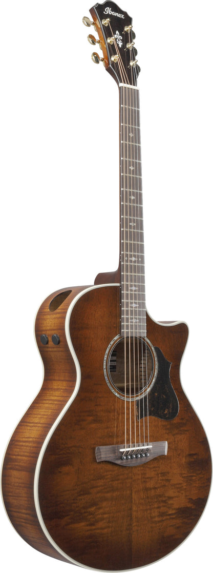 IBANEZ AE Acoustic Guitar 6-String - Mahogany Sunburst High Gloss