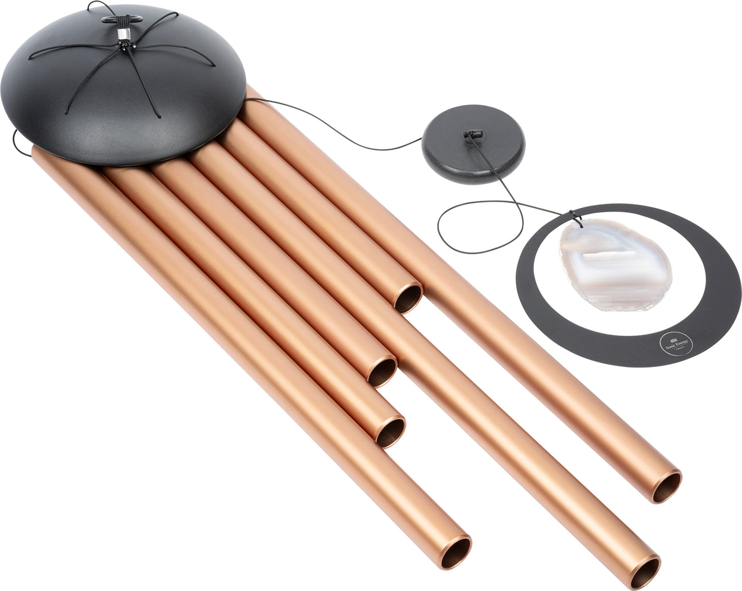 MEINL Sonic Energy Grey Agate Meditation Chime 50"/128 cm - 432 Hz/A Major - Bronze