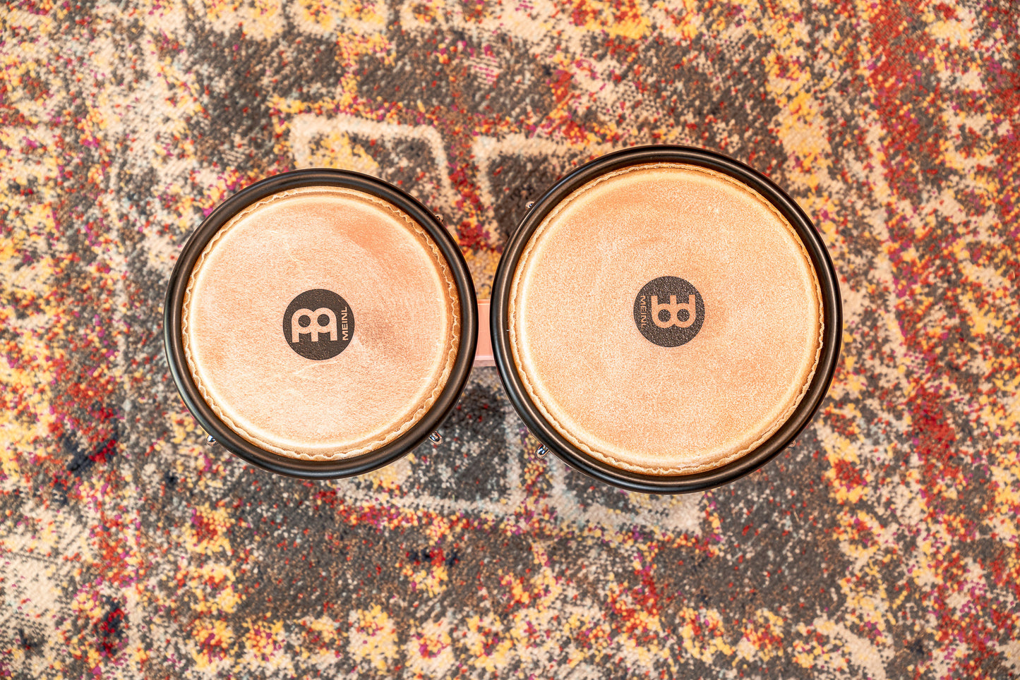 MEINL Percussion Journey Series Bongo 6 1/2" Macho & 7 1/2" Hembra - Flamingo Pink