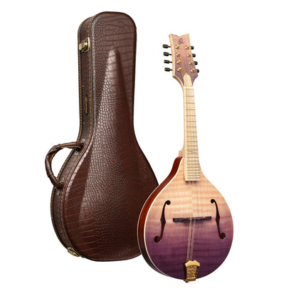 ORTEGA Americana Series A-Style Mandolin + Croco Leather Case