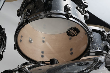 TAMA Starclassic Maple Duracover Wrap Rack Tom 10" x 7" - Charcoal Swirl/Black Nickel HW