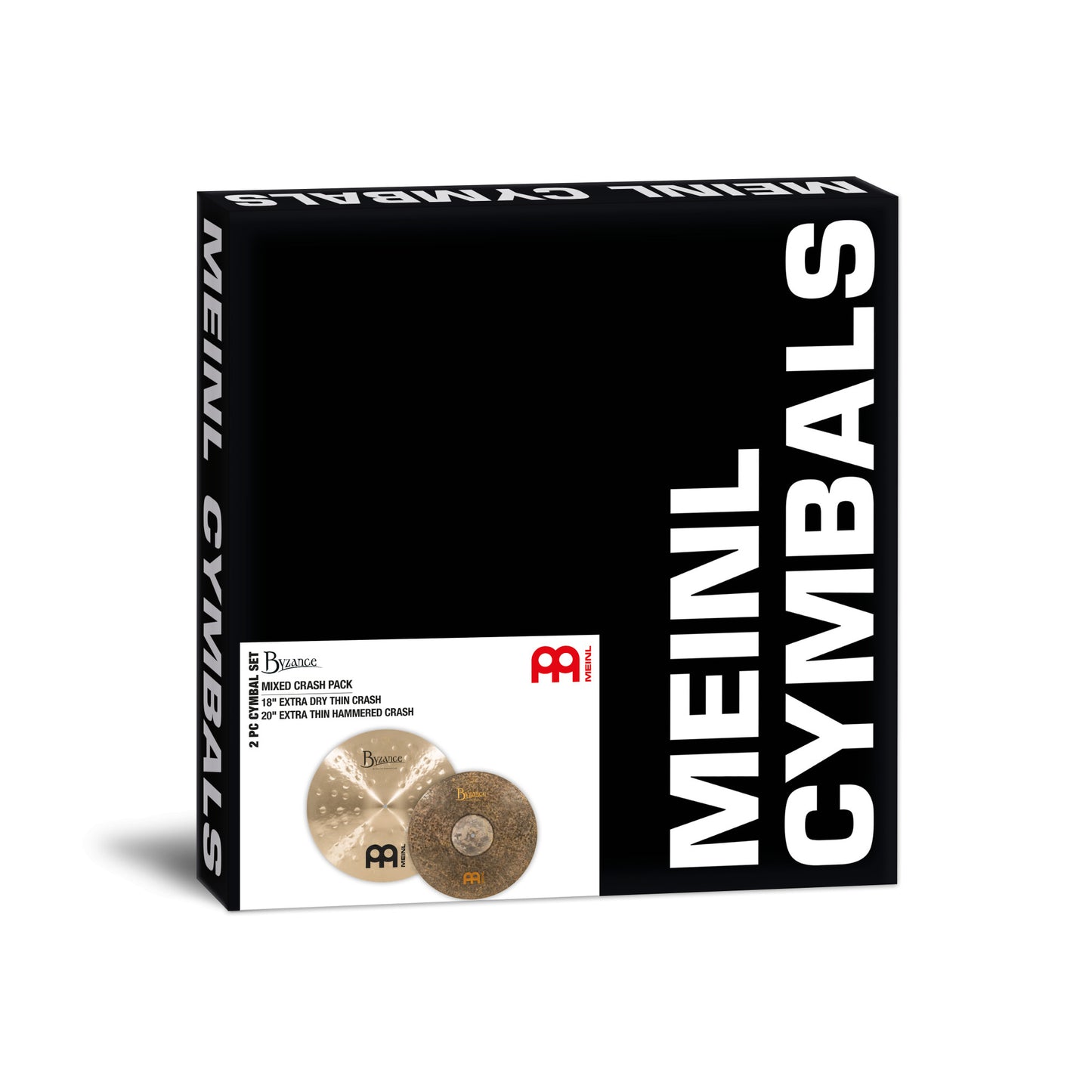 MEINL Cymbals Byzance Mixed Set Crash Pack